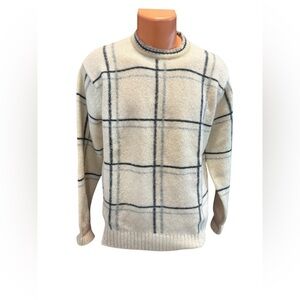 Vintage 90s Damon 100% Lambswool Sweater Pullover XL Made In England Grandpacore